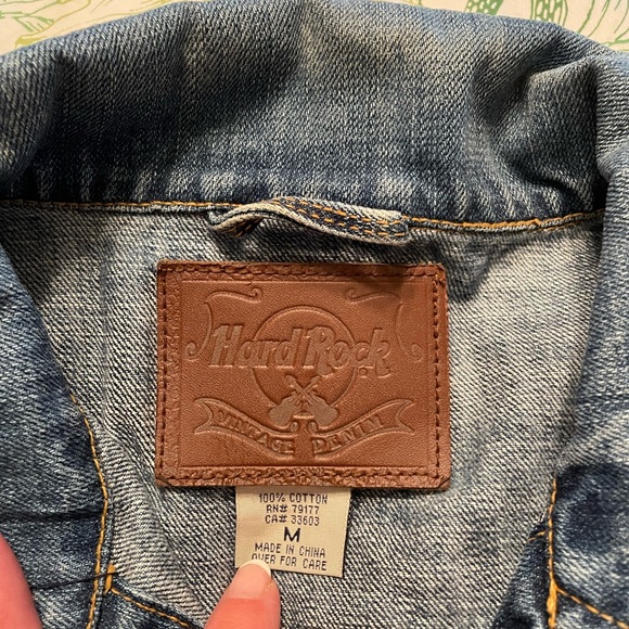 Hard rock jean jacket - Picture 4 of 4